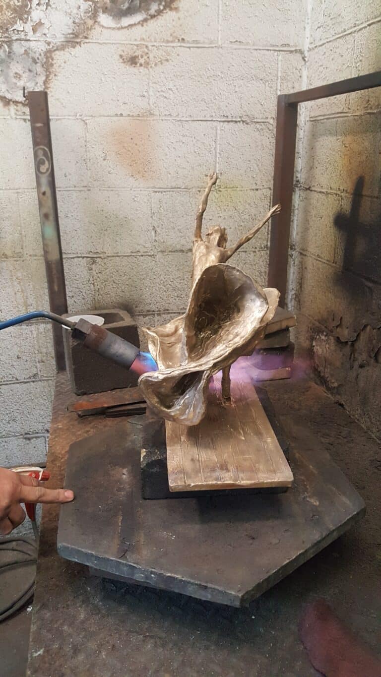 Laura Teste Contemporary Bronze Figurative Sculptor Lose Yourself