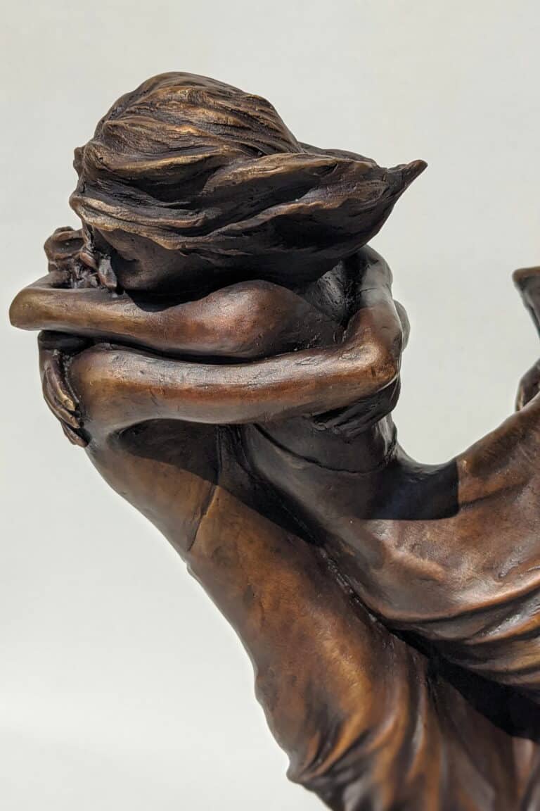 Laura Teste Sculpture Contemporary Bronze Furliing