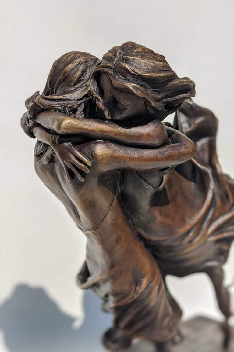 Laura Teste Sculpture Contemporary Bronze Furliing