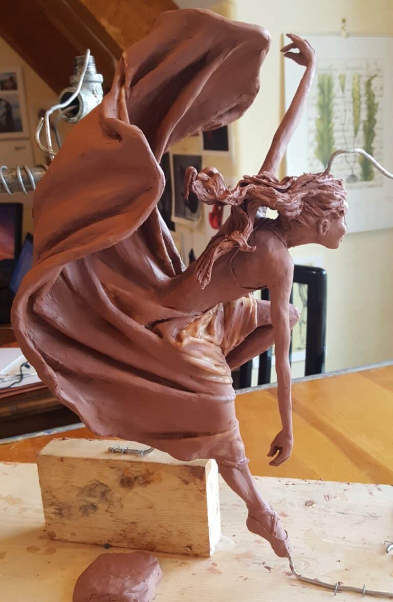 Laura Teste Sculpture Contemporary Bronze GLorious