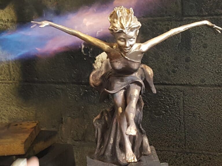 Laura Teste Contemporary Bronze Sculpture The Graduate