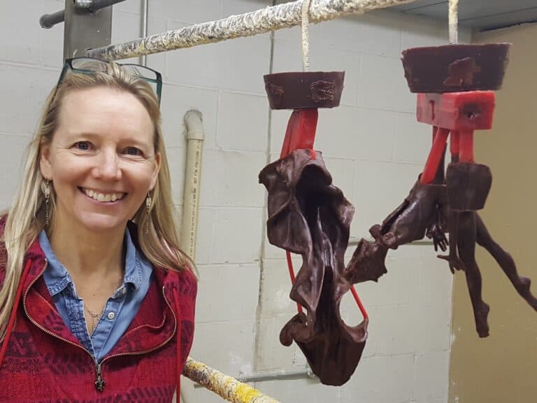 Laura Teste Contemporary Bronze Sculpture The Graduate