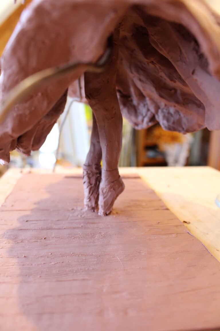 Laura Teste Contemporary Bronze Sculpture Inhale Deep