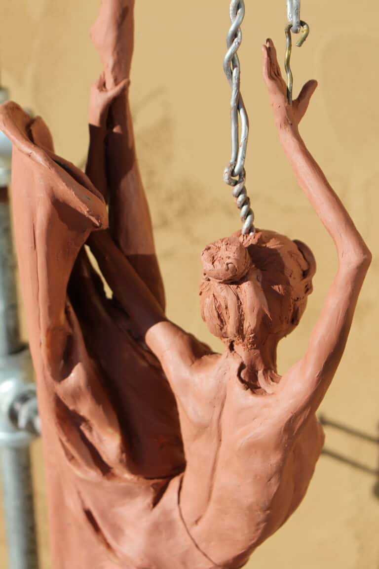 Laura Teste Contemporary Bronze Sculpture Up All Night