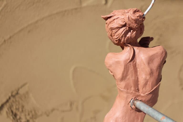 Laura Teste Contemporary Bronze Sculpture Take FIve