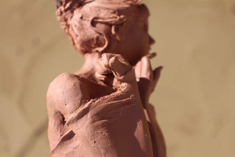 Laura Teste Contemporary Bronze Sculpture Take FIve