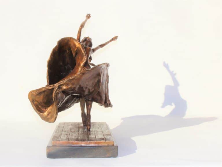 Laura Teste Contemporary Bronze Figurative Sculptor Lose Yourself