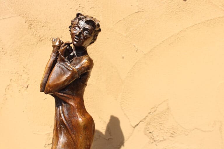 Laura Teste Contemporary Bronze Sculpture Take FIve