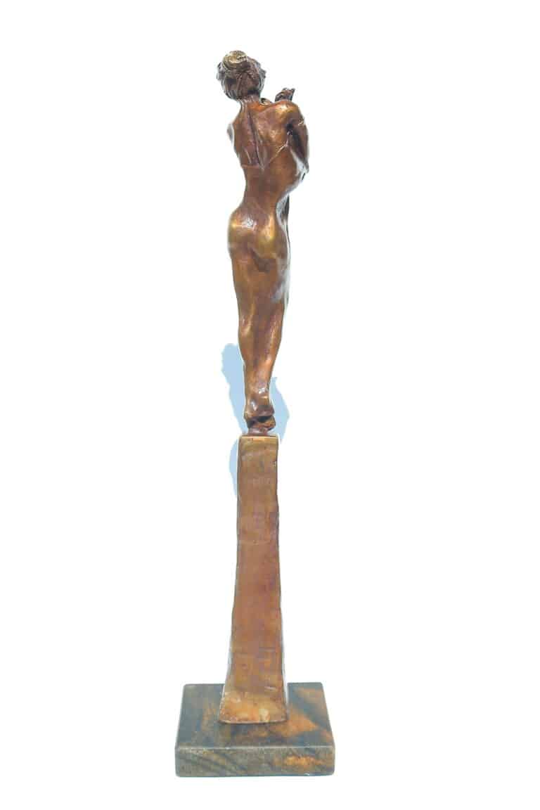 Laura Teste Contemporary Bronze Sculpture Take FIve