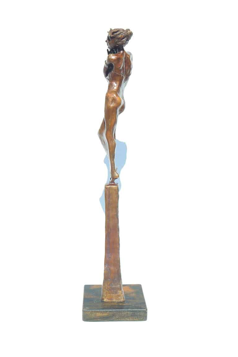 Laura Teste Contemporary Bronze Sculpture Take FIve