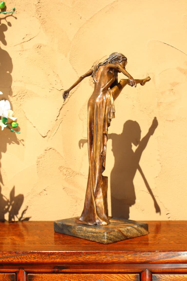 Laura Teste Bronze Sculpture Take Wing