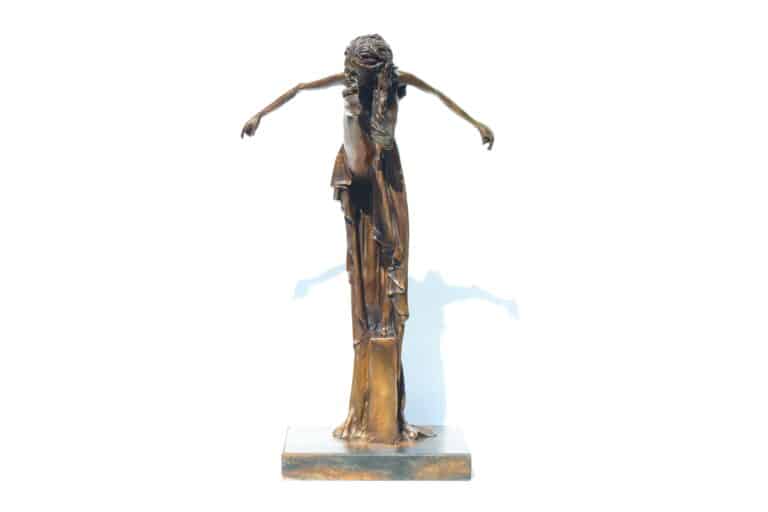 Laura Teste Bronze Sculpture Take Wing