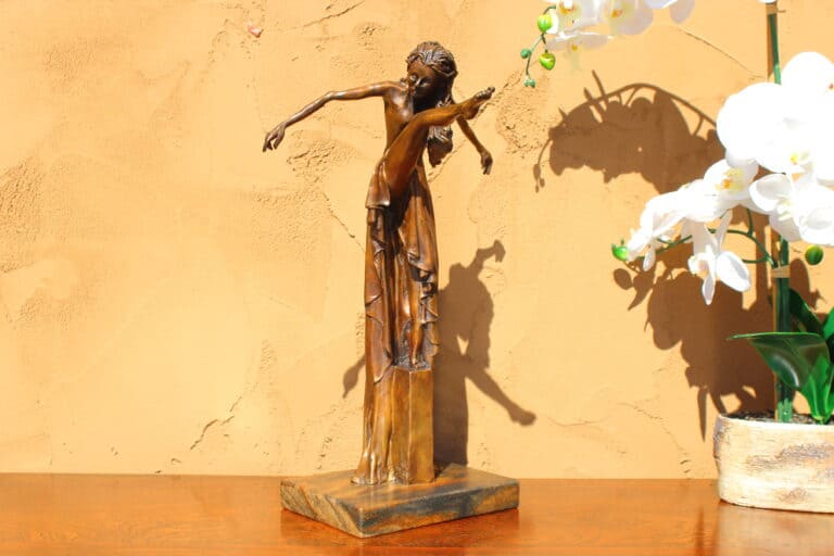 Laura Teste Bronze Sculpture Take Wing