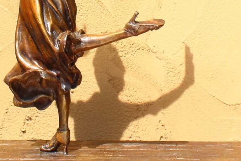 Laura Teste Bronze Contemporary Sculpture Tango