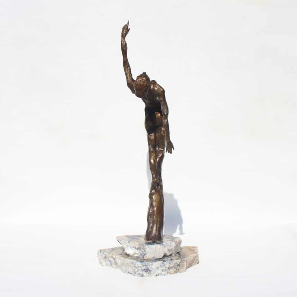 Laura Teste Bronze Contemporary Sculpture Archer
