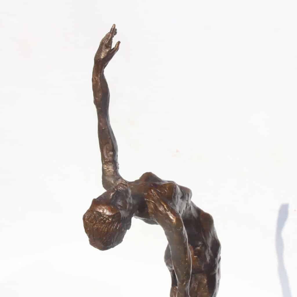 Laura Teste Bronze Contemporary Sculpture Archer