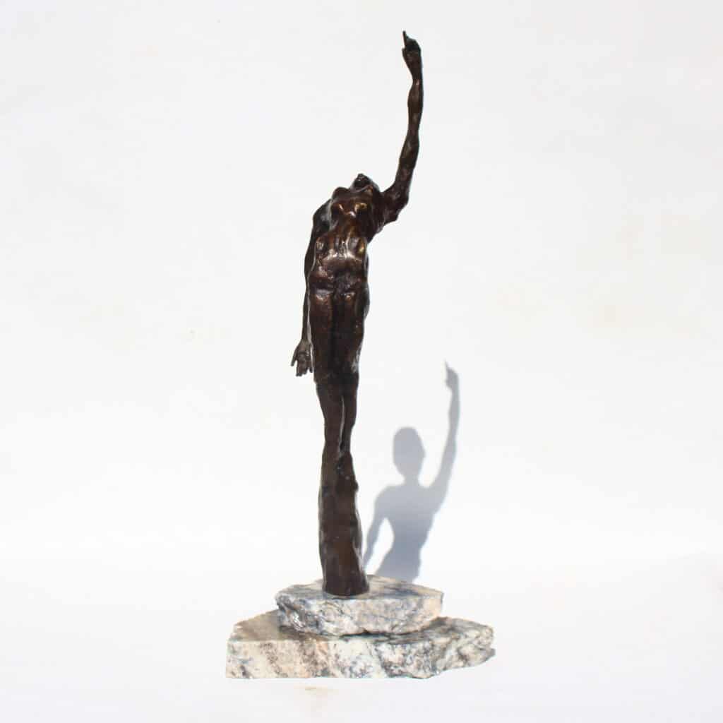 Laura Teste Bronze Contemporary Sculpture Archer