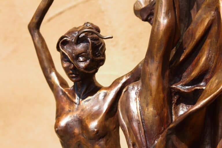 Laura Teste Contemporary Bronze Sculpture Up All Night