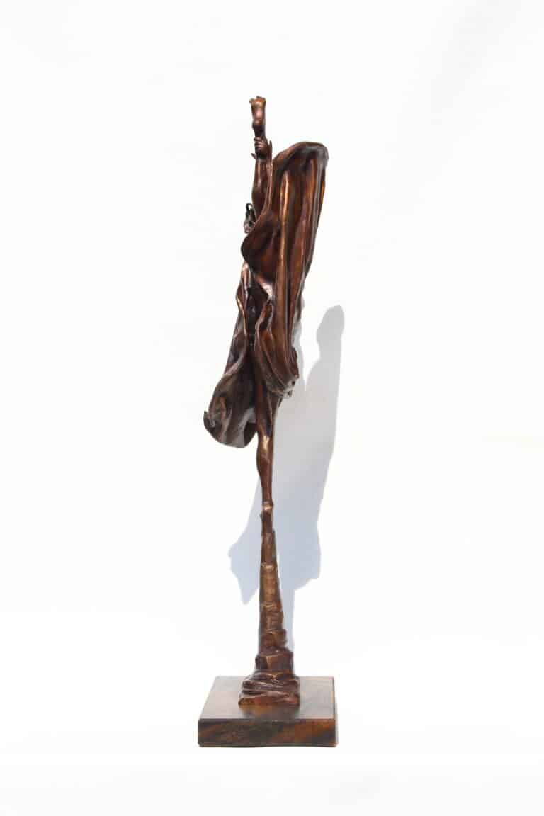 Laura Teste Contemporary Bronze Sculpture Up All Night
