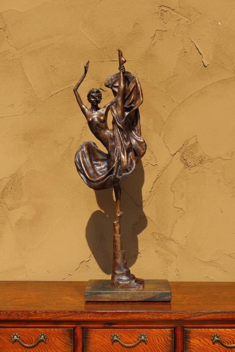 Laura Teste Contemporary Bronze Sculpture Up All Night