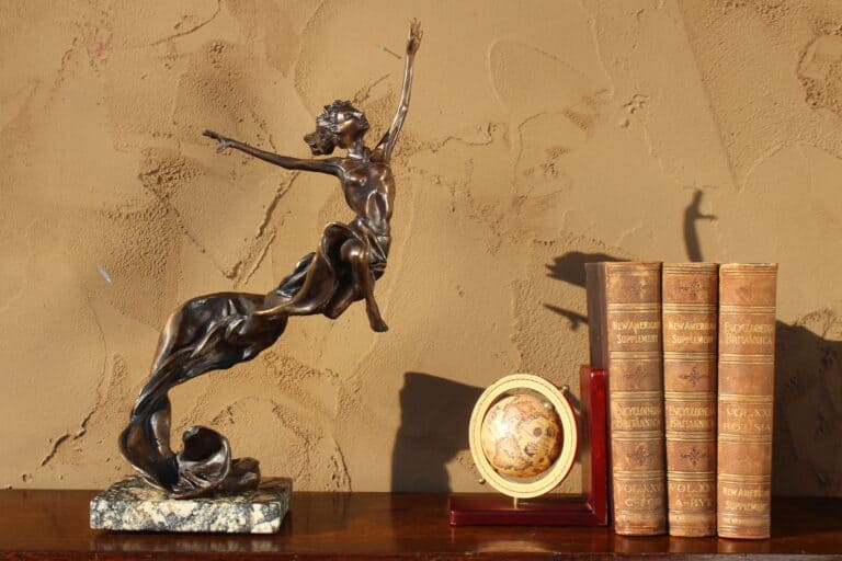 Laura Teste Bronze Contemporary Sculpture Saw Lightning