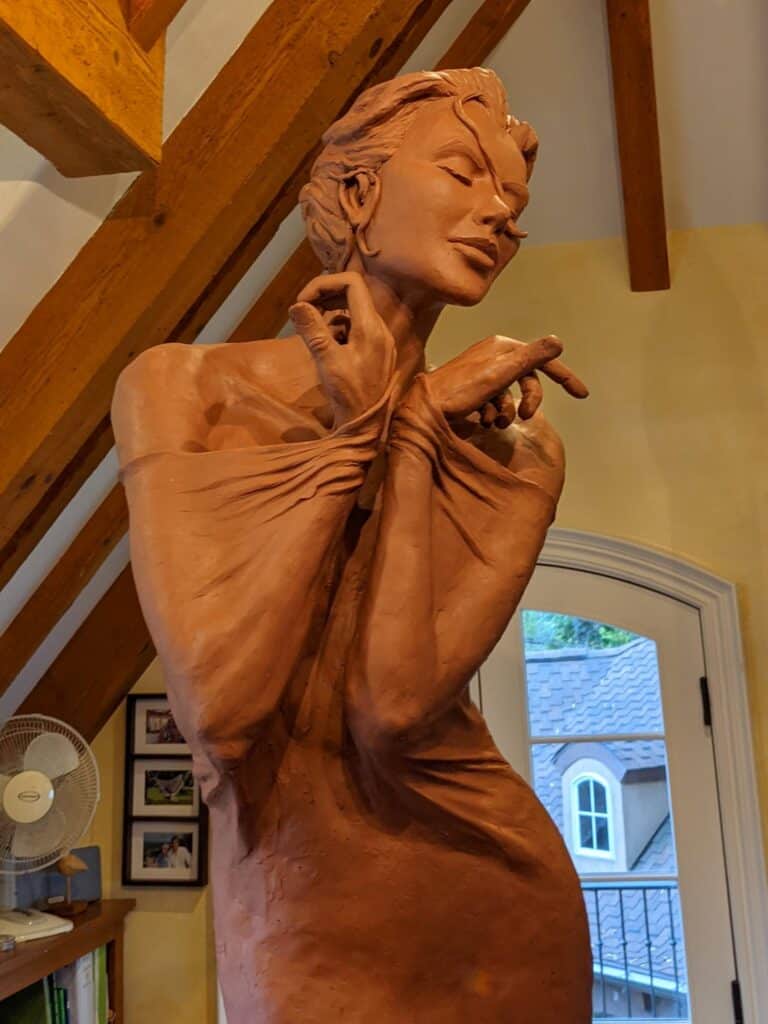 Laura Teste Contemporary Bronze Sculpture Inner Muse Clayton NC