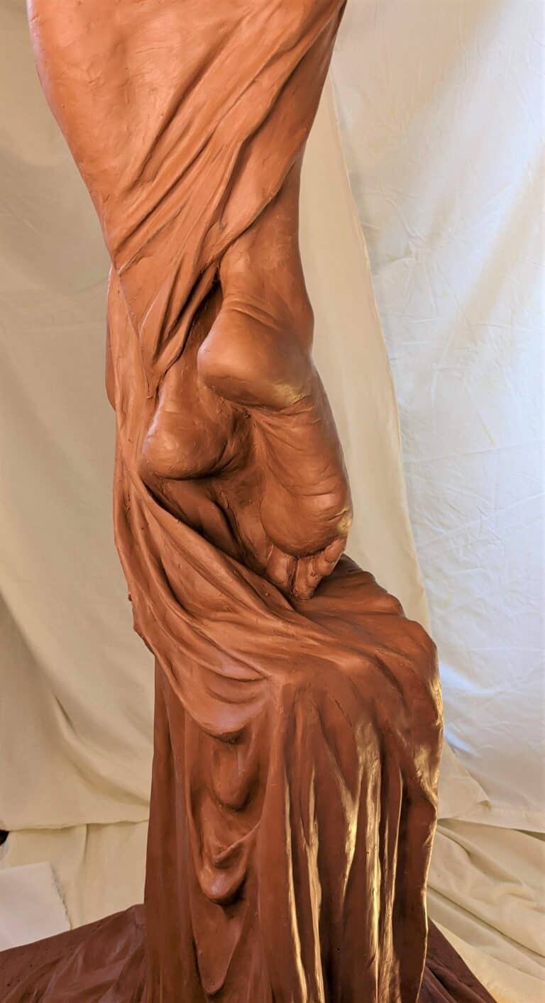 Laura Teste Contemporary Bronze Sculpture Inner Muse Clayton NC