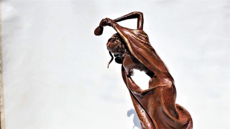 Laura Teste Contemporary Bronze Sculpture Sea Cliff Sea Sisters