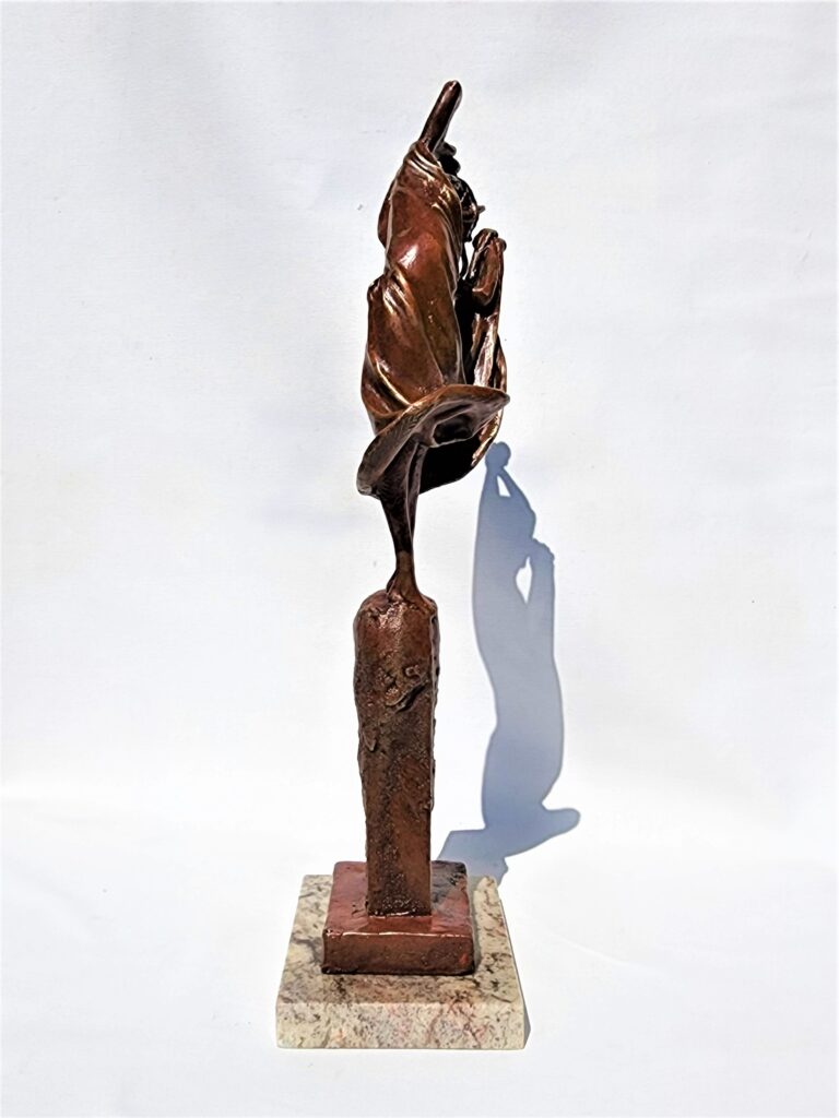 Laura Teste Contemporary Bronze Sculpture Sea Cliff Sea Sisters