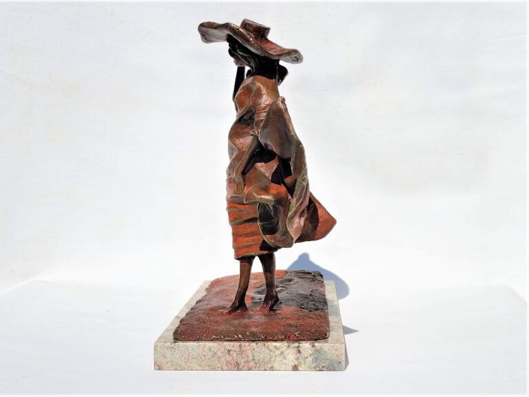 Laura Teste Contemporary Bronze Sculpture Sea Sun Sea Sisters