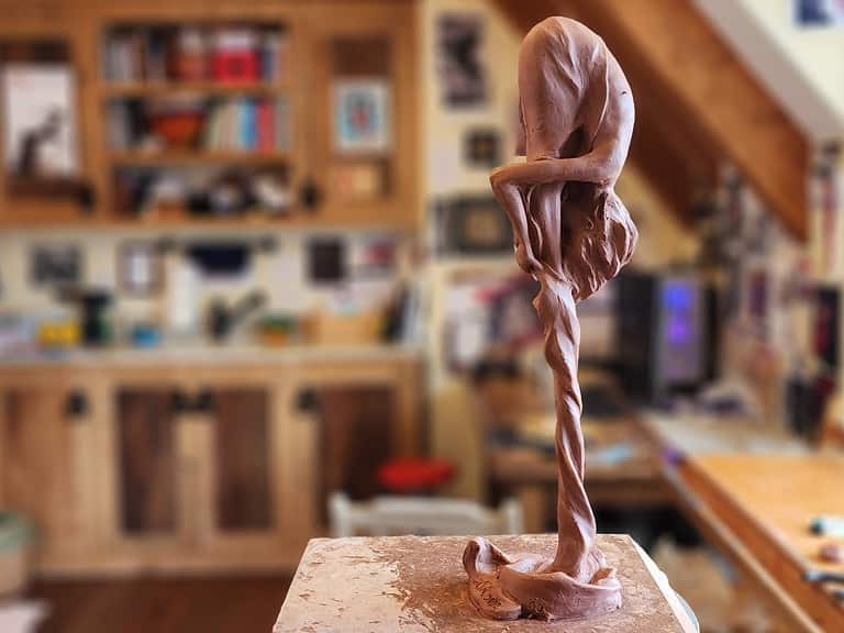 Laura Teste Contemporary Bronze Sculptor Lightness of Being