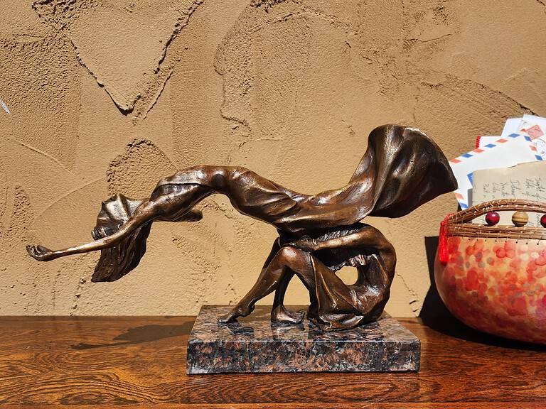 Laura Teste Contemporary Bronze Figurative Pas de Deux