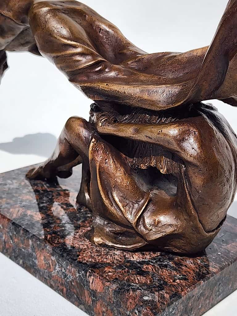 Laura Teste Contemporary Bronze Figurative Pas de Deux