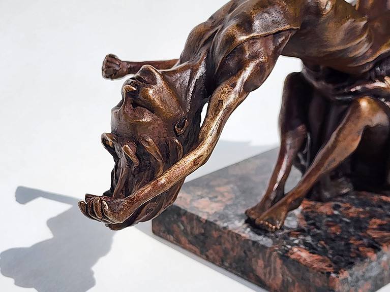 Laura Teste Contemporary Bronze Figurative Pas de Deux