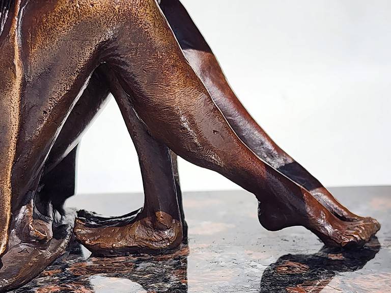 Laura Teste Contemporary Bronze Figurative Pas de Deux