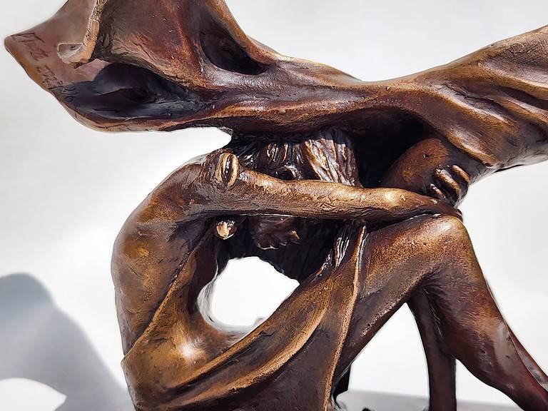 Laura Teste Contemporary Bronze Figurative Pas de Deux