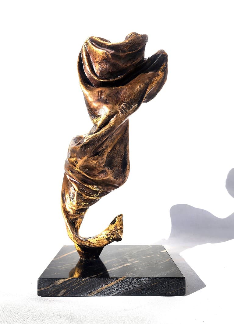 Laura Teste Contemporary Bronze Sculpture Toccata