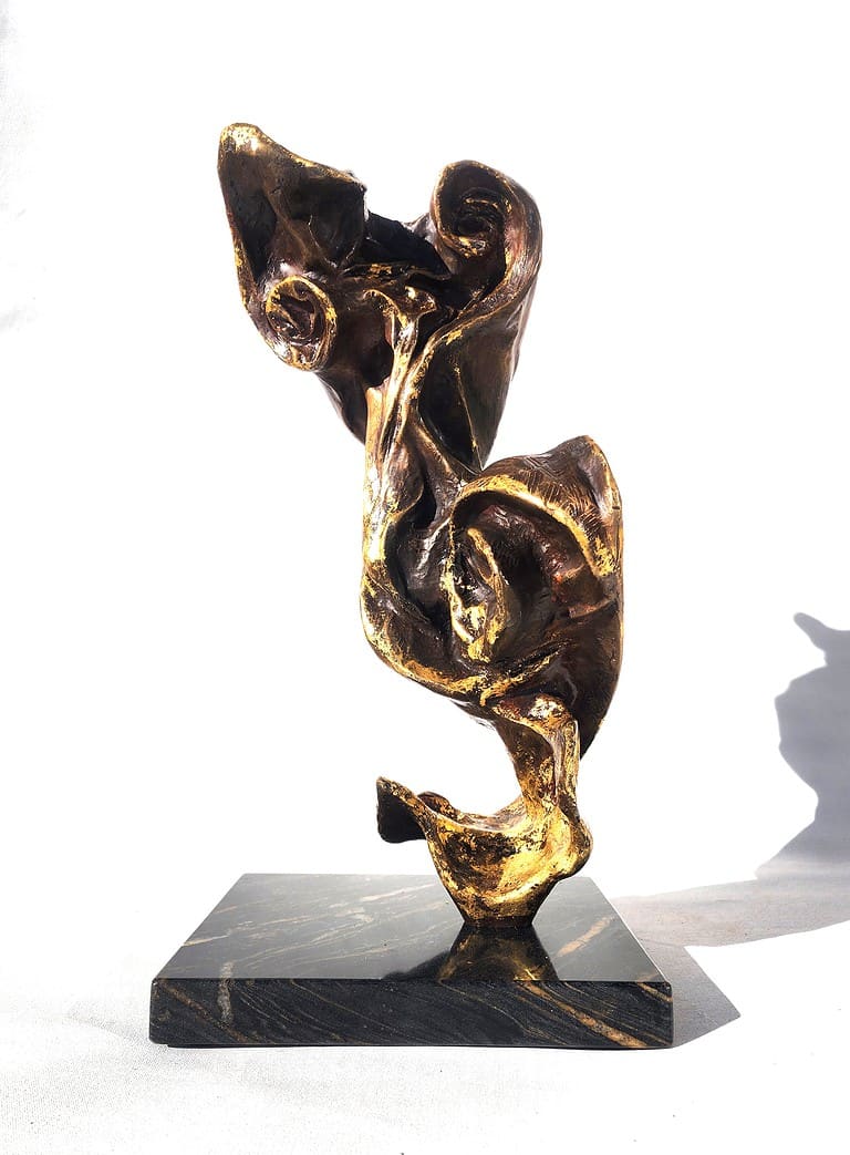 Laura Teste Contemporary Bronze Sculpture Toccata