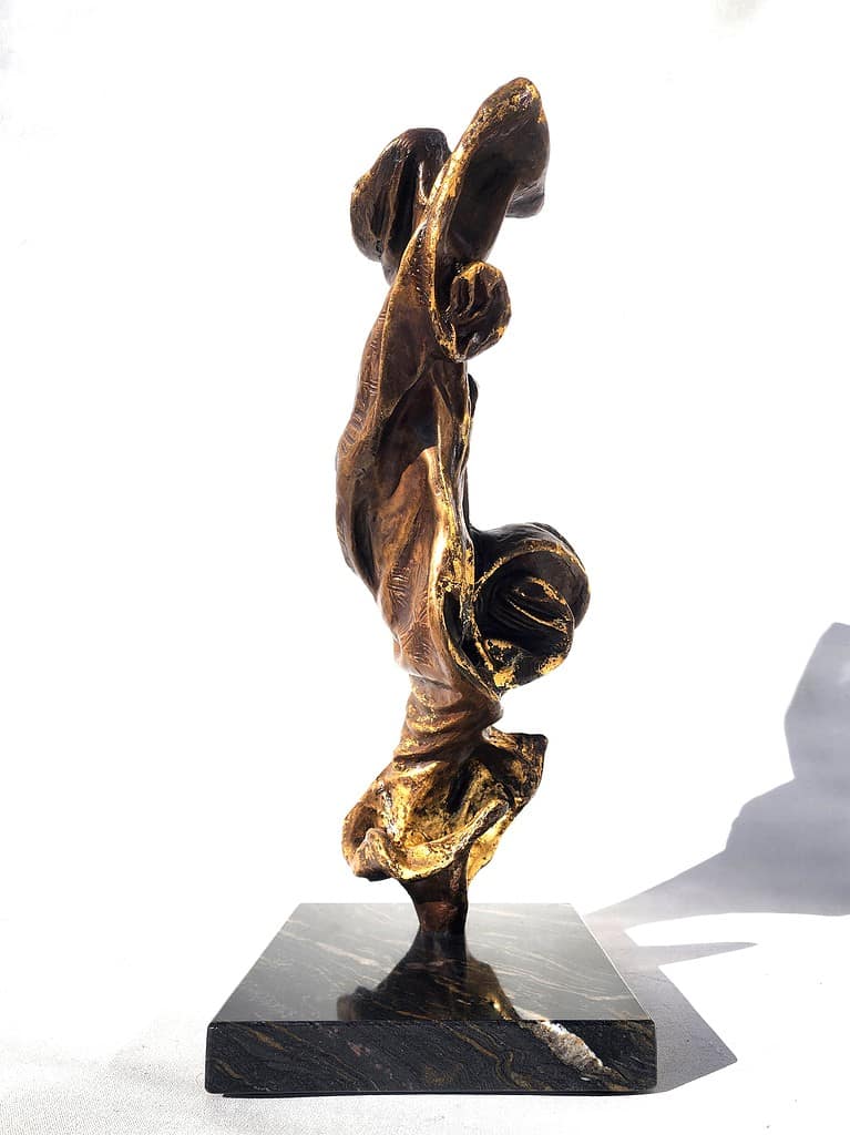 Laura Teste Contemporary Bronze Sculpture Toccata