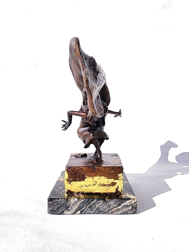 Laura Teste Contemporary Bronze Sculpture Touch and Go