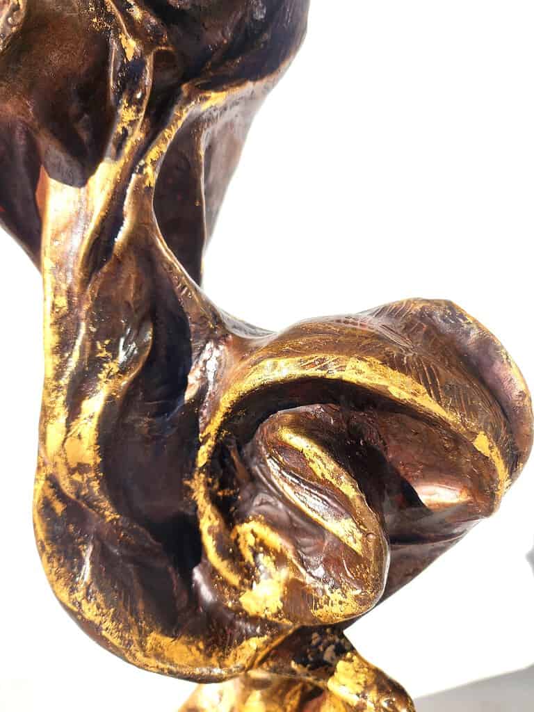 Laura Teste Contemporary Bronze Sculpture Toccata