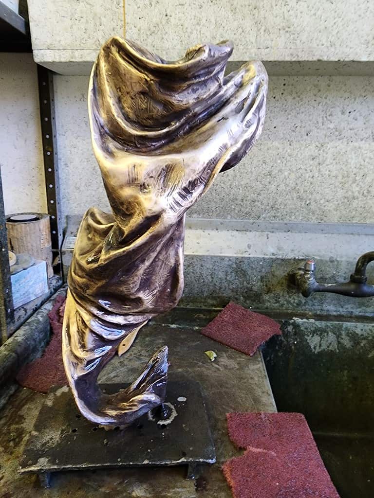 Laura Teste Contemporary Bronze Sculpture Toccata