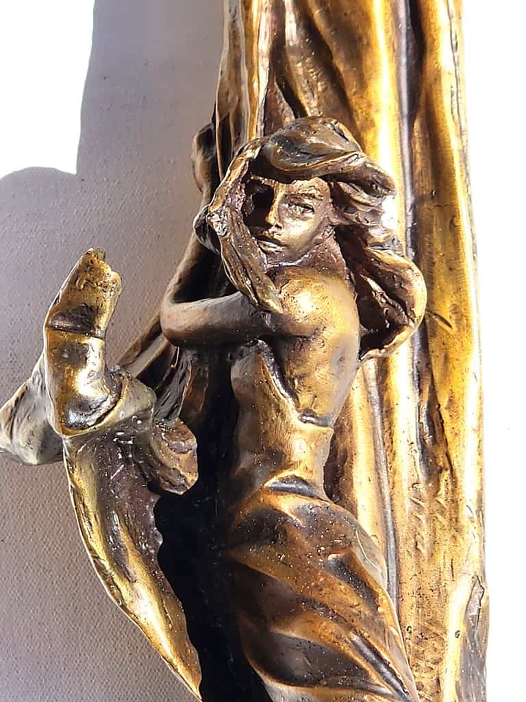 Laura Teste Bronze Sculpture Saving Venice Figurative