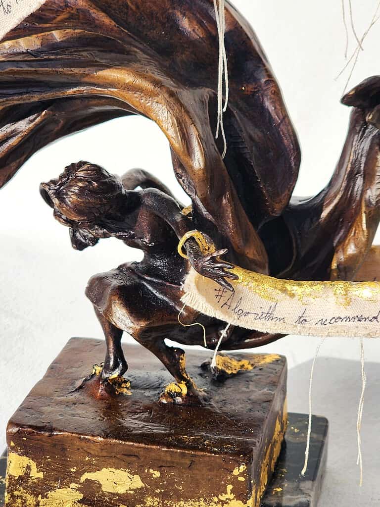Laura Teste Bronze Contemporary Sculpture Bronze in the Digital Age