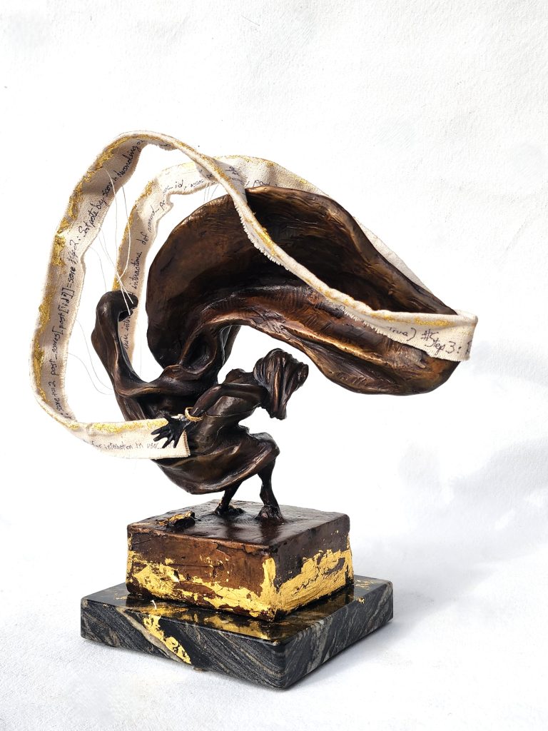Laura Teste Bronze Contemporary Sculpture Bronze in the Digital Age