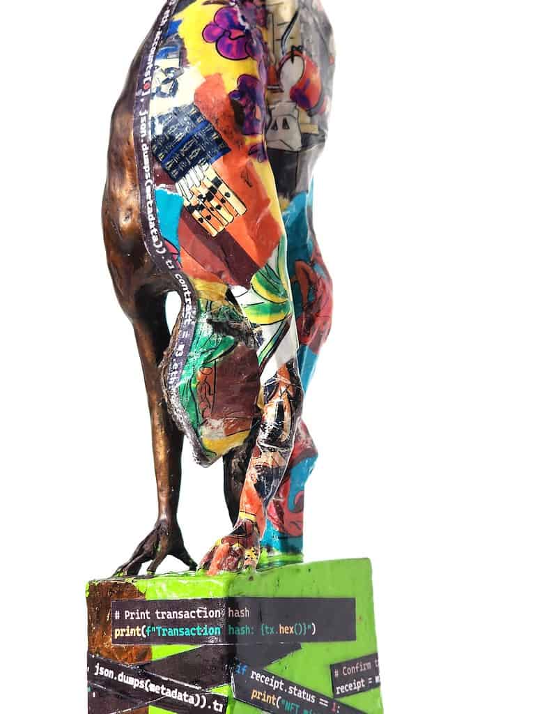 Laura Teste Bronze Contemporary Sculpture Bronze in the Digital Age