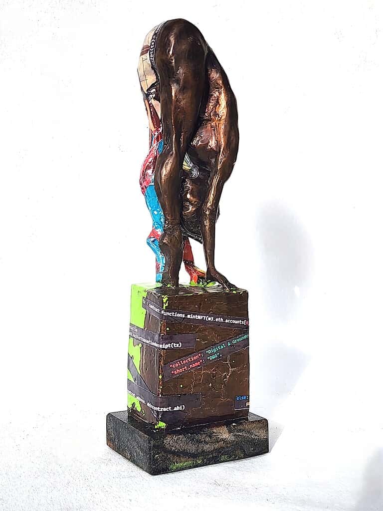 Laura Teste Bronze Contemporary Sculpture Bronze in the Digital Age