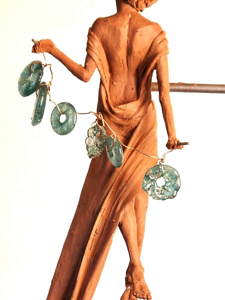 Laura Teste Bronze Sculpture Life Size Outdoor Garden One Wild Precious Life