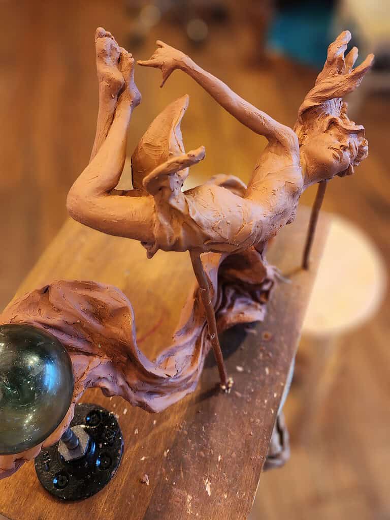 Laura Teste Bronze Sculptor Contemporary Figurative Oceans Apart