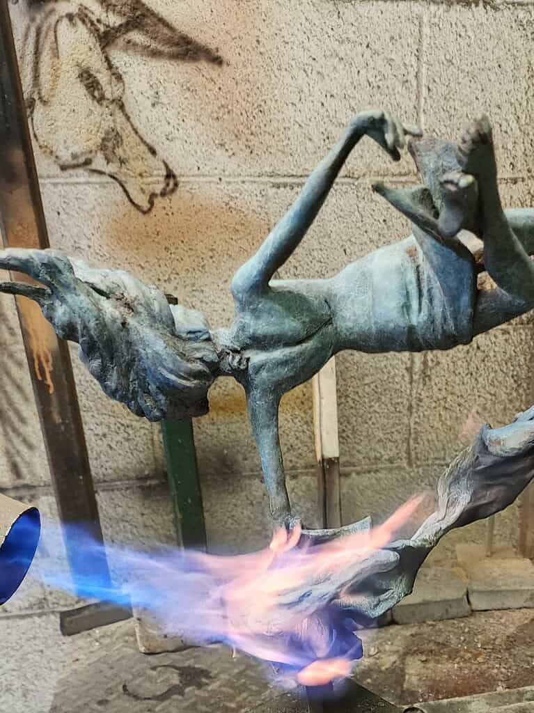 Laura Teste Bronze Sculptor Contemporary Figurative Oceans Apart